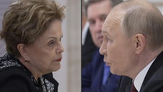 Dilma e Putin discutem comércio em moedas nacionais para minimizar riscos políticos externos  AFP [upl. by Nohsad]