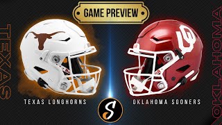 Texas vs Oklahoma Game Preview and Prediction  College Football Week 7 [upl. by Hedda285]