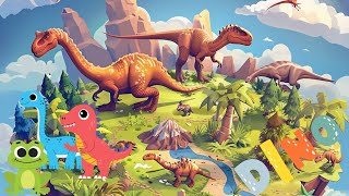 Ranitas Dino Adventure A Fun and Educational Cartoon for Kids 🦕🦖🐸 [upl. by Amihsat449]