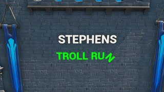 STEPHENS TROLL RUN  Created by soccerlegend422 [upl. by Gretal]