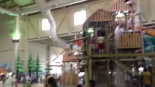 Great Wolf Lodge Water Park 1000 Gallon Bucket Dumping Water [upl. by Zined]