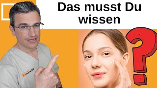 Akne Hautpflege Das musst Du unbedingt wissen Hautarzt erklärt [upl. by Dyanna861]