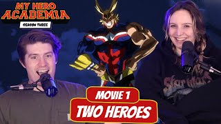 DOUBLE DETROIT SMASH  My Hero Academia Two Heroes Movie Wife Reaction [upl. by Jenne]