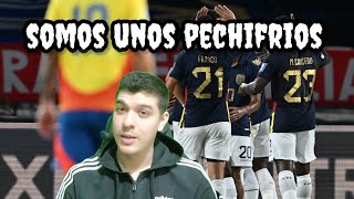 Reacciones Colombia 0  1 Ecuador  Somos los mas pecho fríos de Sudamérica 😡Absurdo lo que votamos [upl. by Cyrill]