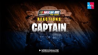 NASCAR The Game  Reactions  Captain [upl. by Nodyroc]