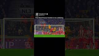 WardProwse free kick goal [upl. by Garfinkel376]