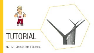 How to install barbed wire on top of my Bekafix posts  Betafence [upl. by Pega]