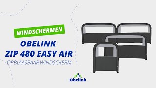 Obelink Easy Air Zip opblaasbaar windscherm  Productvideo  Obelink [upl. by Adlesirc]