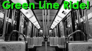 Montreal Metro  A ride on the Green Line Charlevoix to Angrignon  Full HD [upl. by Ahsym]