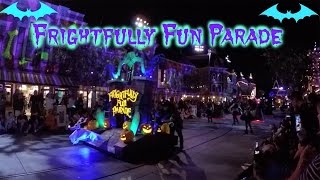 Disneylands Frightfully Fun Parade  October 2016  Full [upl. by Dinah952]