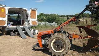 Tractor Goldoni 58i loading up to van [upl. by Whiney]