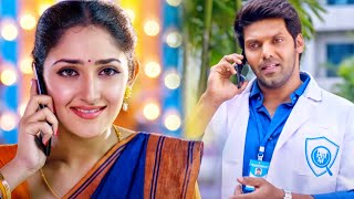 आर्य और सायेशा सहगल का सुपर रोमांटिक सीन  Ghajinikanth Movie Scenes [upl. by Betthezul]