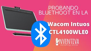 WACOM ¿FUNCIONA DESDE LEJOS CON BLUETOOTH REVIEW [upl. by Aicirt]