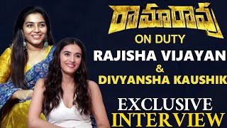 Rajisha Vijayan and Divyansha Kaushik Exclusive Interview  Ramarao On Duty  TFPC [upl. by Dayna]