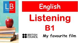 Clases Inglés online LISTENING B1 Listen amp Check 4 MY FAVOURITE FILM [upl. by Oriaj234]