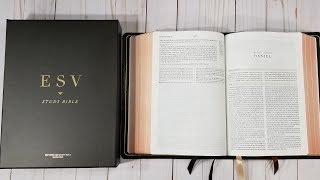 ESV Heirloom Study Bible Review [upl. by Yenal]