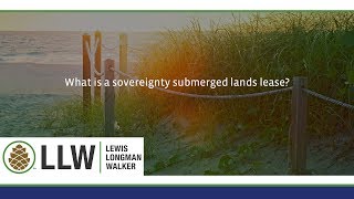 What is a sovereignty submerged lands lease [upl. by Euqnom]