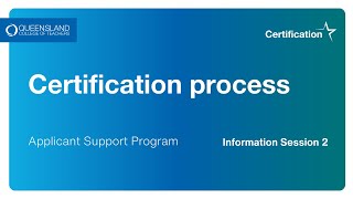 HALT Certification Applicant support program vignette 2  Certification application process [upl. by Ahtrim]