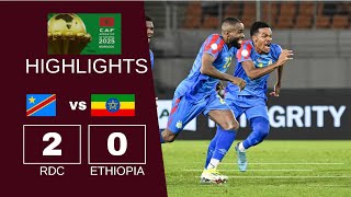 RDC 2  Ethiopia 0  Afcon Qualifiers  Afcon 2025 Morrocco  Le Hemlè est Congolais ce soir [upl. by Airtemad]