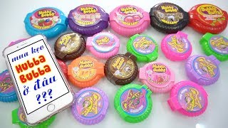 MUA KẸO HUBBA BUBBA Ở ĐÂU Where to buy Hubba Bubba🙃 [upl. by Eelik406]