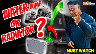 Wrong Radiator Diagnosis  Water Pump coolant Leak Ford CMax [upl. by Hugon]