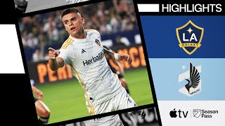 LA Galaxy vs Minnesota United  Gabriel Pec Brace  Full Match Highlights  July 7 2024 [upl. by Darrej]