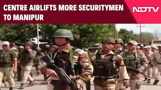 Manipur News Today  Centre Airlifts More Securitymen To Manipur Internet Cut In 5 Districts [upl. by Lekcar172]