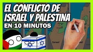 ✅ El conflicto de ISRAEL y PALESTINA en 13 minutos  Resumen FÁCIL y RÁPIDO [upl. by Sila]