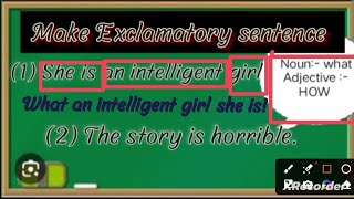 How to write exclamatory sentences in english board paper English trending viralvideoexclamatory [upl. by Sillihp]