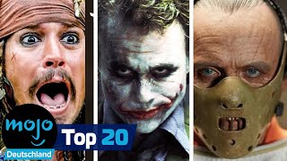 Top 20 Beste Filmfiguren aller Zeiten [upl. by Akialam890]