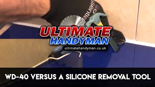 WD40 versus a silicone removal tool [upl. by Eah]