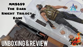 ⑥ UNBOXING Hot Toys BANE 20 MMS689 The Dark Knight Trilogy 16th Scale Collectible Figure [upl. by Whittemore]