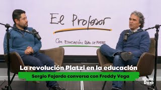 Sergio Fajardo conversa con Freddy Vega La revolución Platzi en la educación  Bumbox [upl. by Cindelyn]