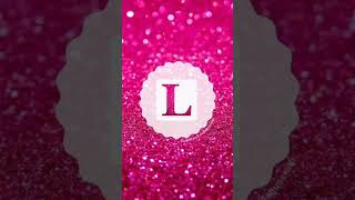 Beautiful L letter whatsapp dp letterdps alphabet [upl. by Ingeberg]