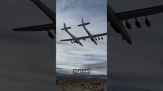 Stratolaunch Roc  The Giant of Sky stratolaunch aviation subscribe shorts share [upl. by Retepnhoj405]