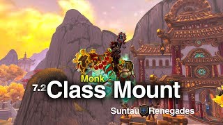 Monk Class Mount and Quest  BanLu Grandmasters Companion [upl. by Nnayrb]