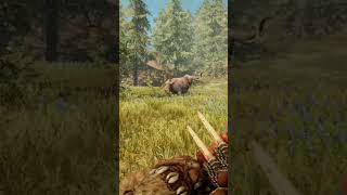 DIENTES DE SABLE VS MAMUT PEQUEÑO shorts farcryprimalgameplay gameplay gaming farcryprimal [upl. by Annayat422]