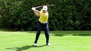 sergio garcia driver face on slow motion [upl. by Ecnerewal]