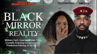 Real Black Mirror Military Tech Robot Conscious Predictive Policing AI Secrets 19Keys ft X Eyee [upl. by Haiacim]