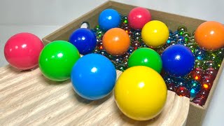 Marble Run Race ☆ HABA Wave Slope amp Big Marble Ball amp Wooden Box amp ASMR [upl. by Drofiar]