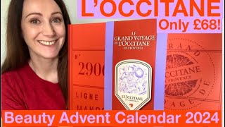 L’OCCITANE Beauty Advent Calendar 2024 Is this the BEST SKINCARE ADVENT CALENDAR for 2024 [upl. by Randi]