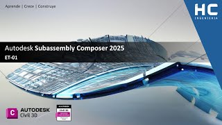 Autodesk Civil 3D 2025  Subassembly Composer Aprende desde Cero ET01 [upl. by Anitnoc763]