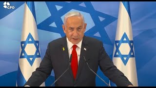 En medio del conflicto regional Netanyahu declara en el juicio en su contra [upl. by Willner]