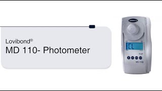 How to use a Photometer Lovibond® MD110 Part1 A StepbyStep guide on how to use Lovibond® MD 110 [upl. by Arrio173]