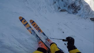 Sancy  Val d’Enfer  Couloir des « Poubelles » [upl. by Yeta]