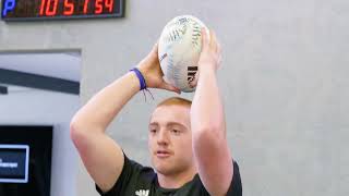 Rugby Lineouts Hands on ball [upl. by Nylatsyrk]