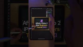 How to Select Multiple Layers in Affinity Photo 2 iPad [upl. by Leoine551]