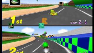 Mario Kart 64 Blue Shell Chase [upl. by Esened]