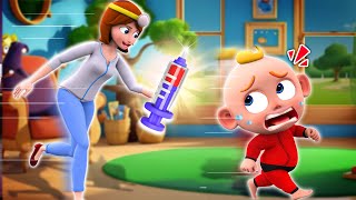 Baby Gets Vaccine  Caring Pregnant Song  New Baby Born Song and More Nursery Rhymes amp Kids Songs [upl. by Enomor]