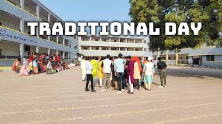 Traditional Day in school ❤️omshinde school dailyvlog viral marathivlogger [upl. by Dachia]